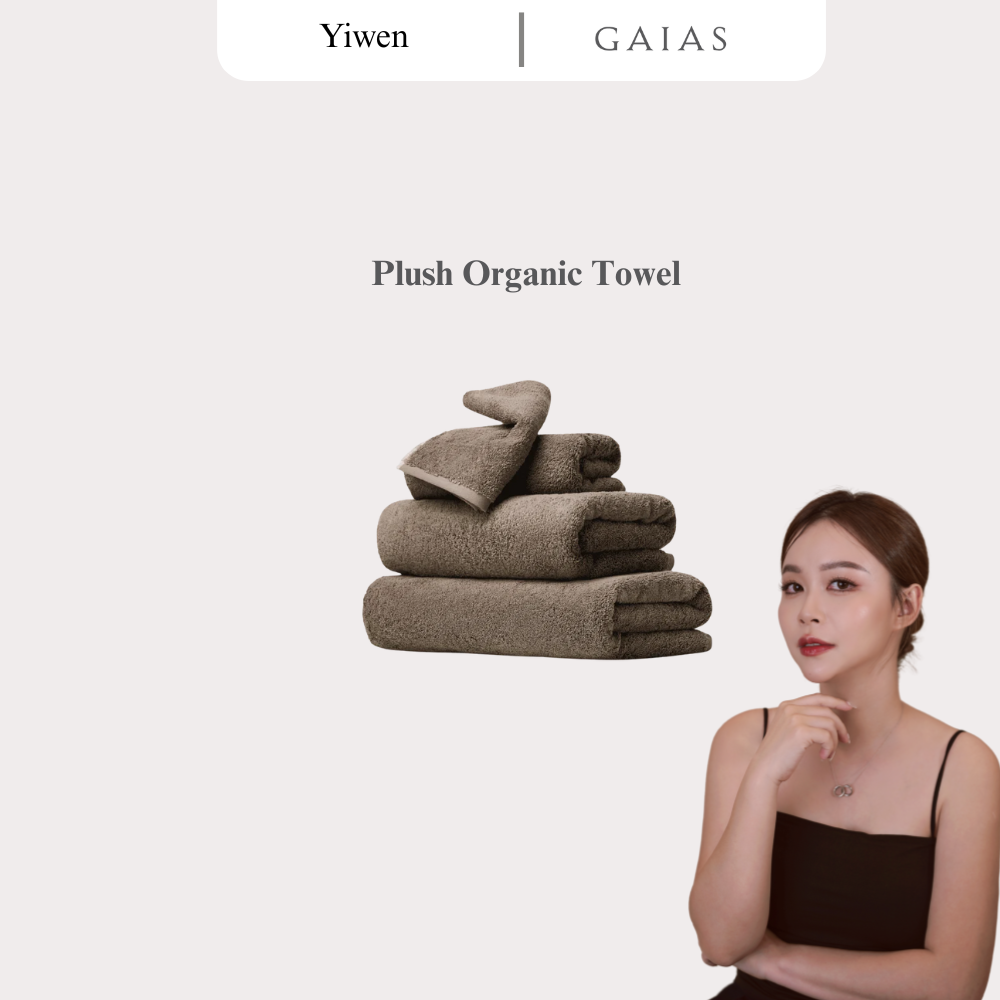 Yiwen X Gaias | Plush Organic Towel