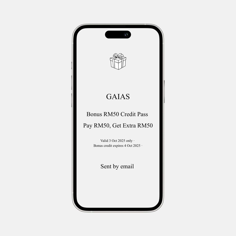 Bonus RM50 Credit – Pay RM50, Get Extra RM50
