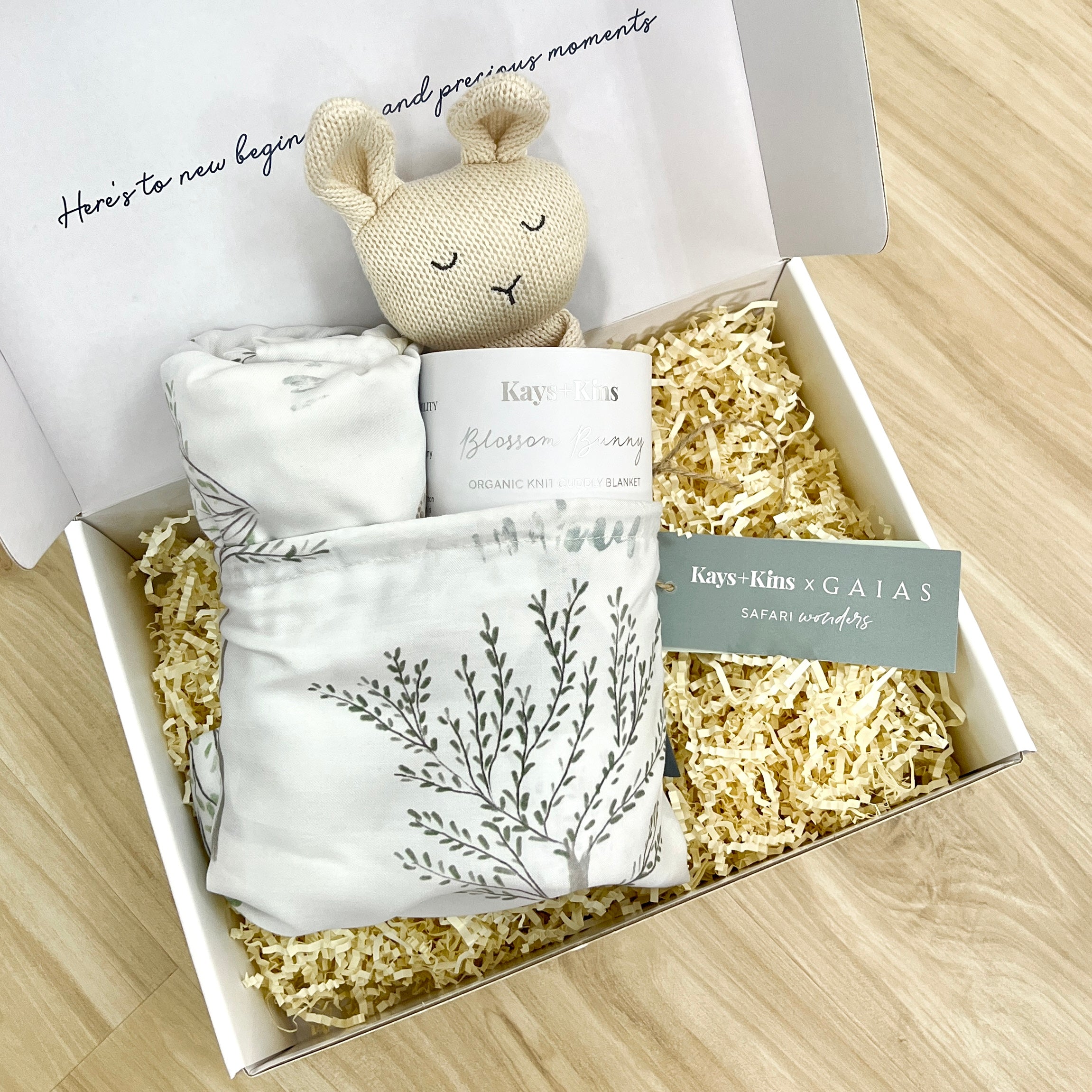 [Kays+Kins x GAIAS] Safari Dreams Baby Gift Sets
