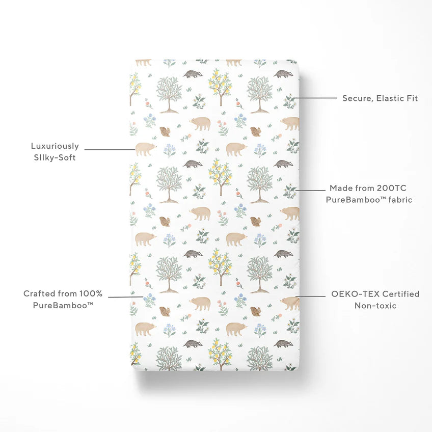 [Kays+Kins x GAIAS] PureBamboo™ Duvet + Fitted Crib Sheet Bundle Set