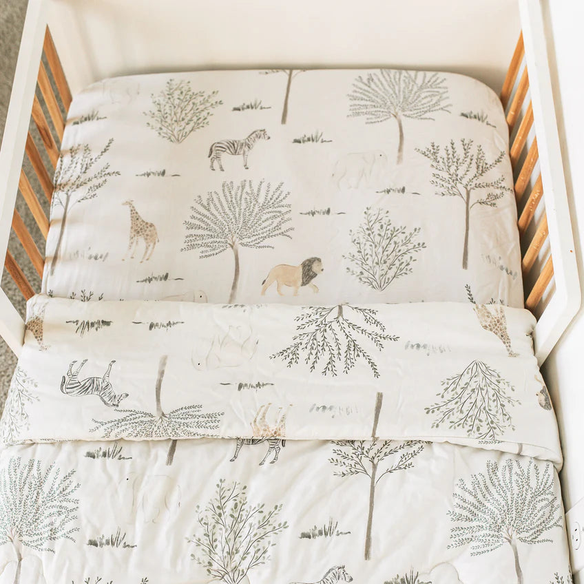 [Kays+Kins x GAIAS] PureBamboo™ Duvet + Fitted Crib Sheet Bundle Set