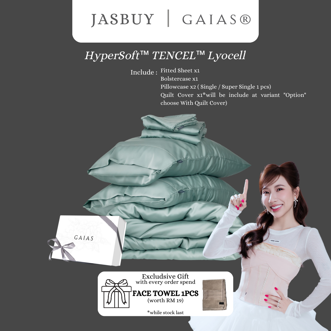 JASBUY X GAIAS 天丝床单套组 HyperSoft™ Sheet Set – TENCEL™ Lyocell