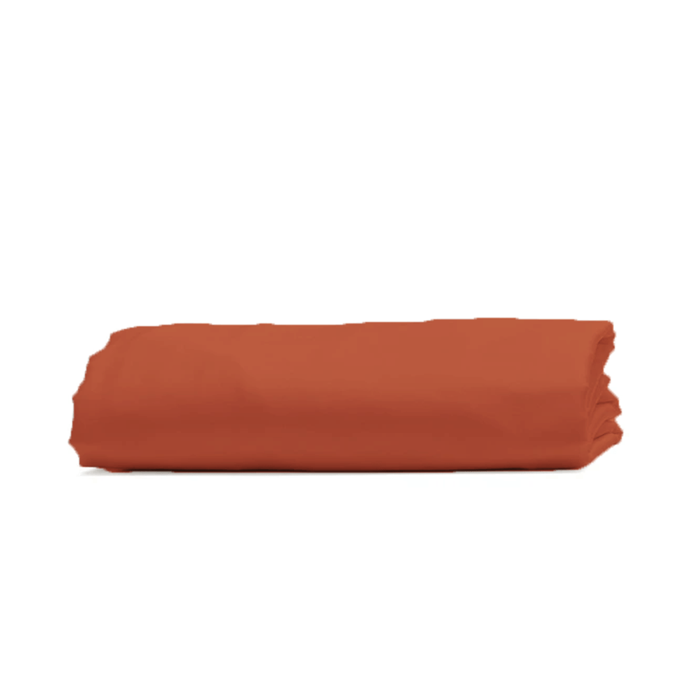 GAIAS Exclusive Manufacturer Fitted Sheet Single / Burnt Orange Signature Soft Cotton Fitted Sheet