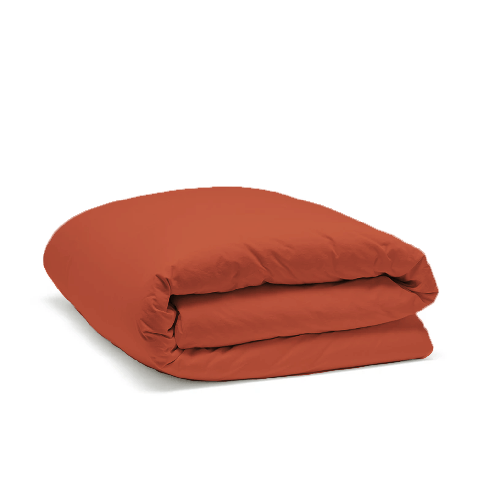 GAIAS Exclusive Manufacturer Quilt Cover Single/Super / Burnt Orange Signature Soft Cotton Quilt Cover