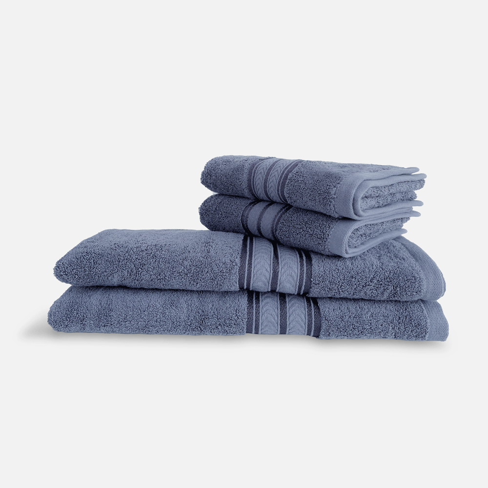 GAIAS Exclusive Manufacturer Towel Face Towel / Porcelain Blue Organic Luxury Towel